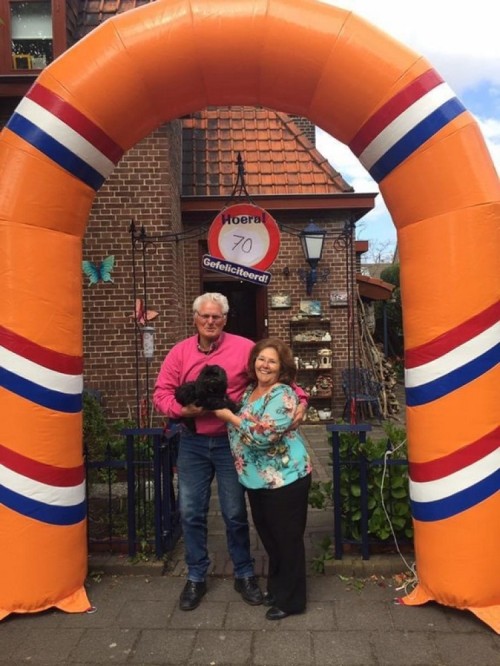 Boog - Oranje (Opblaasbare)